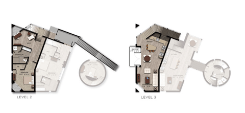Floor plan for 1 bed, 1 bath, 1142 sqft